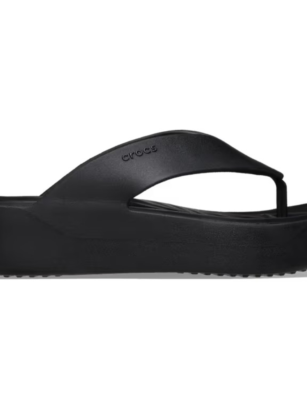 CROCS Women’s Black Platform Flip Sandal
